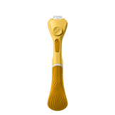 Womens Wavy Grip Handle Yellow Front