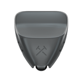 Dollar Shave Club Razor Cover against blank backdrop.